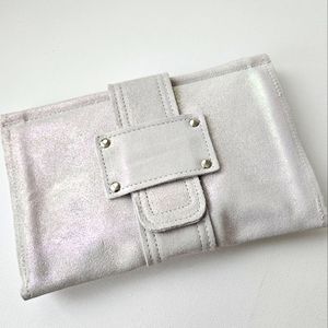 OPAL Sparkle Leather Sofia Clutch WALLET by Tracey Tanner NIP!